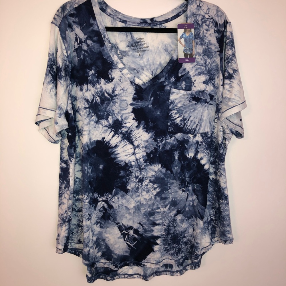 My Favorite Tee Tie-dye w/ Pocket 2XL NWT